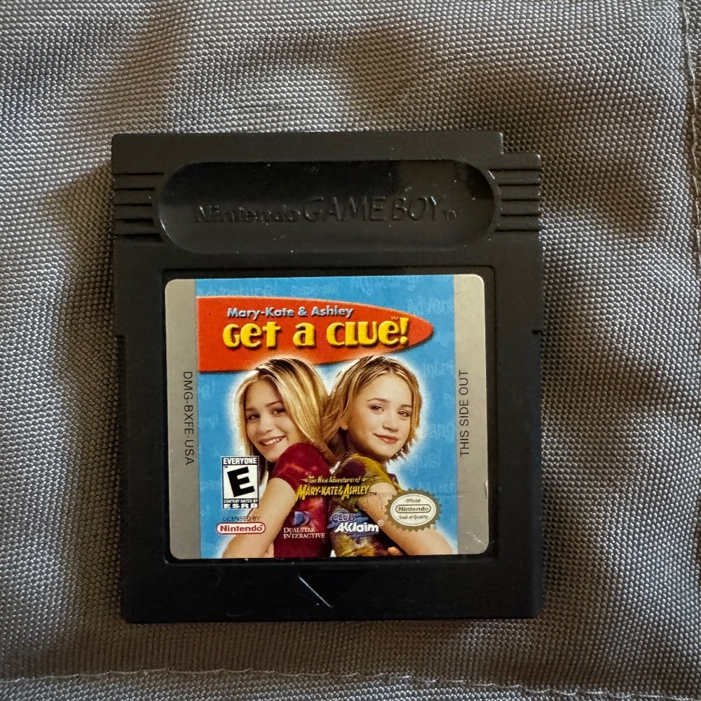 Get a Clue Gameboy Color Game
